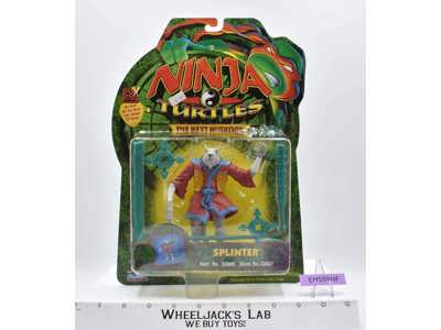 Splinter Teenage Mutant Ninja Turtles TMNT Next Mutation Playmates MOSC NEW