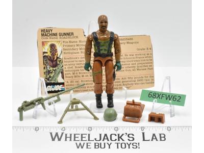 Roadblock V1 100% Complete G.I. Joe 1984 ARAH Hasbro Vintage Action Figure