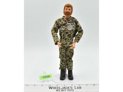 Adventurer Red Flocked Hair 12" GI Joe Vintage Action Figure Hasbro