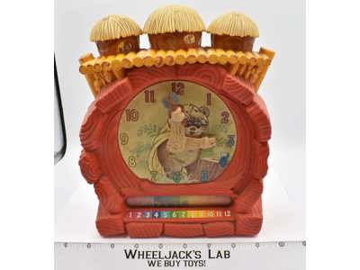 Wicket The Ewok Teaching Clock ROTJ 1984 Action Figure Vintage