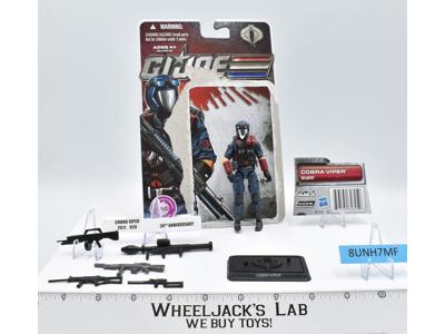 Cobra Viper 100% Complete G.I. Joe 30th Anniversary 2011 Hasbro Action Figure