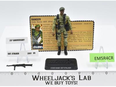 Sgt. Stalker v9 100% Complete GI Joe 25th Anniversary 2008 Hasbro Action Figure