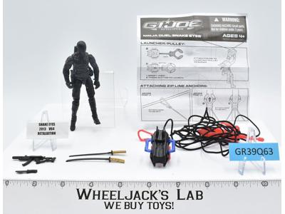 Snake Eyes 100% Complete G.I. Joe 2013 Hasbro Action Figure