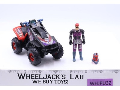 Iguana W/ Lester Sledge 100% Complete M.A.S.K. Kenner 1986 Action Figure Vintage