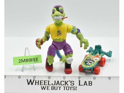 Mondo Gecko 100% Complete Teenage Mutant Ninja Turtle TMNT 1990 Playmates