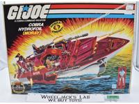 Cobra Moray Hydrofoil 100% Complete GI Joe 1985 Hasbro NEW MIB