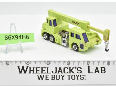 Hook Devastator 1985 Hasbro G1 Transformers Action Figure Bulldozer