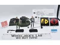 Laser Artillery Weapon With Hawk &amp; Grand Slam 100% Complete G.I. Joe 2009 Hasbro