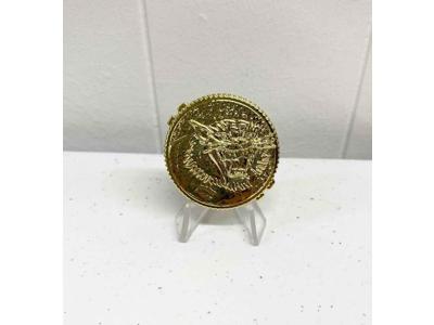 Tigerzord Gold Power Coin Mighty Morphin Power Rangers 1993 Bandai