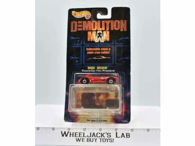 Buick Wildcat Demolition Man NEW MOSC 1993 Blackwall Hot Wheels