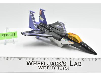 Skywarp 1985 Vintage G1 Transformers F-15 Fighter Hasbro Action Figure