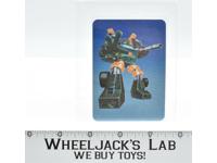 Hoist Card 40 Variant BLUE Color Transformers Action Trading Cards 1985 G1