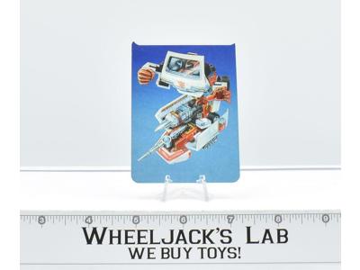 Ratchet Card No. 4 Variant Transformers Action Trading Cards 1985 G1