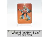 Slag Card 33 Variant Color 1985 G1 Transformers Action Trading Cards