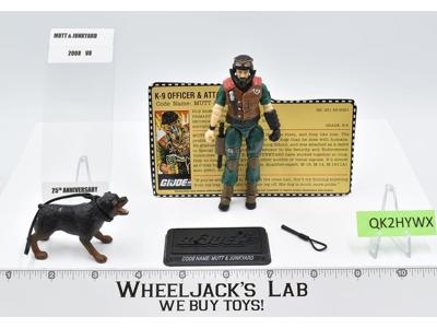Mutt & Junkyard Dog v7 100% Complete GI Joe 25th Anniversary 2008 Hasbro Figure