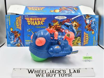 Toad Croaker 100% Complete W/Box 1991 Bucky O' Hare Hasbro Vehicle Vintage