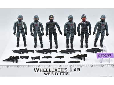 Cobra Night Watch Troopers 100% Complete GI Joe 2005 Hasbro Action Figures