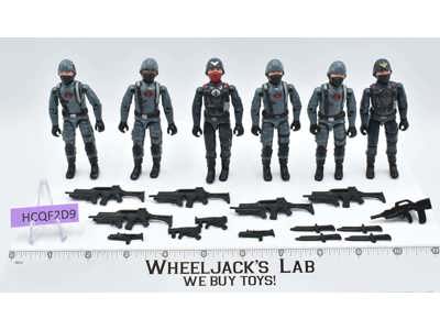 Cobra Night Watch Troopers 100% Complete GI Joe 2005 Hasbro Action Figures