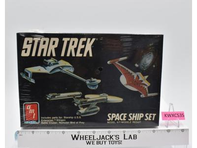 Space Ship Set Star Trek AMT Ertl 1989 Vintage NEW MISB SEALED