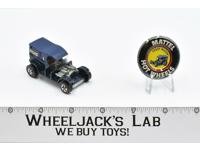 Paddy Wagon Dark Blue With Button 1970 Redline Hot Wheels Mattel Vintage RL