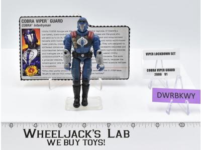 Cobra Viper Guard v1 GI Joe Viper Lockdown 2006 Hasbro Action Figure