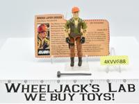 Tollbooth V1 100% Complete 1985 GI Joe Hasbro Vintage Action Figure