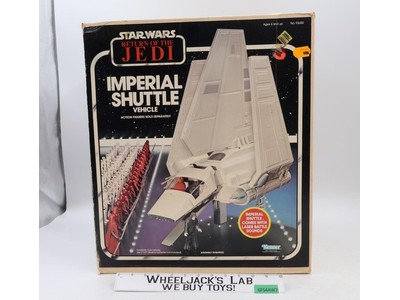 Imperial Shuttle 100% Complete W/Box Star Wars ROTJ 1984 Kenner Vintage Vehicle