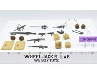 Lot Battle Gear Accessory 1 Set 2 1983 Weapons GI Joe Vintage Action Figure
