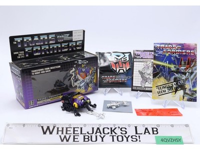 Bombshell NR MINT FIGURE w/Box 100% Complete 1985 Vintage Hasbro G1 Transformers