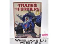 Tracks #4 Collection Book Transformers 2002 Takara MIB