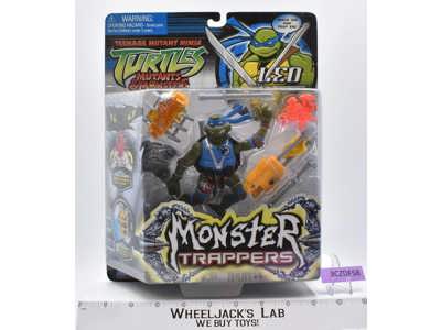 Leo Monster Trappers TMNT Mutants &amp; Monsters 2005 Playmates MOSC NEW