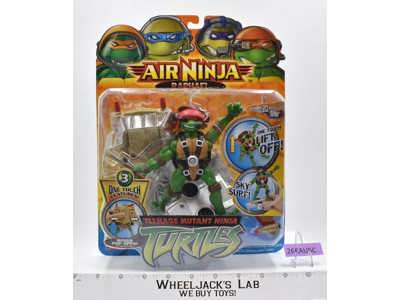Raphael Air Ninja Teenage Mutant Ninja Turtles TMNT 2005 Playmates MOSC NEW