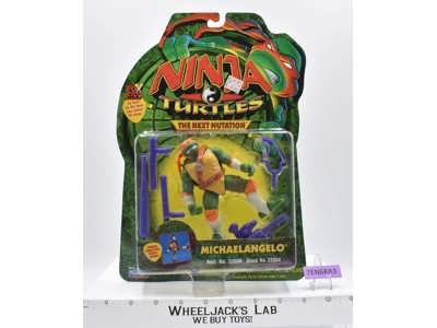Michelangelo Teenage Mutant Ninja Turtles TMNT Next Mutation Playmates MOSC NEW