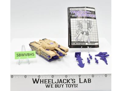 Blitzwing 100% Complete Vintage 1985 G1 Transformers Hasbro Action Figure