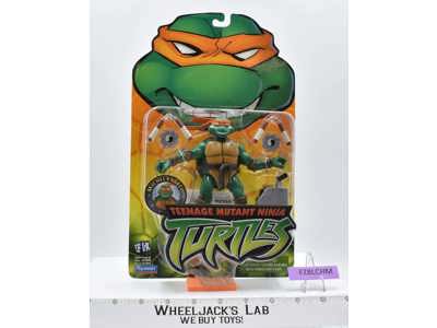 Michelangelo Teenage Mutant Ninja Turtles TMNT 2002 Playmates MOSC NEW