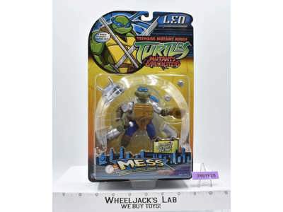Leo M.E.S.S. MESS TMNT Mutants &amp; Monsters 2005 Playmates MOSC NEW