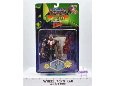 Bebop Teenage Mutant Ninja Turtle SuperMutants TMNT 1994 Playmates MOSC NEW