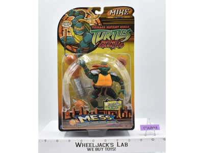 Mike M.E.S.S. MESS TMNT Mutants &amp; Monsters 2005 Playmates MOSC NEW