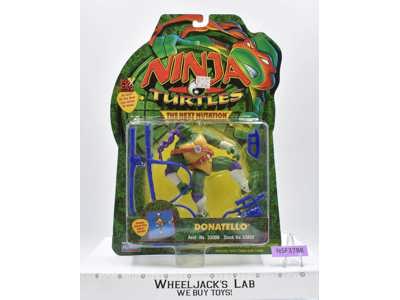 Donatello Teenage Mutant Ninja Turtles TMNT Next Mutation Playmates MOSC NEW