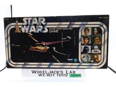 Escape from the Death Star Board Game Star Wars 1977 Kenner