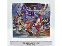 Superion Insert Poster Glow In The Dark 1986 G1 Transformers Vintage