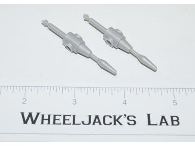 STARSCREAM LONG MISSILE BOMB PAIR Vintage G1 Transformers 1984 Action Figure
