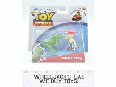 Buddy Pack Toy Story 3 Rex &amp; Yodelin' Jessie 2010 NEW Disney Pixar Mattel