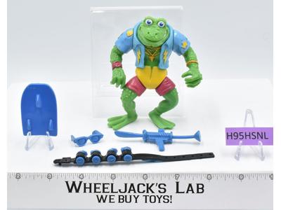 Genghis Frog 100% Complete 1989 Teenage Mutant Ninja Turtle Vintage Playmates