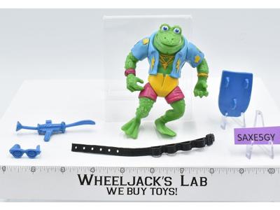 Genghis Frog Teenage Mutant Ninja Turtles TMNT 1989 Playmates Action Figure