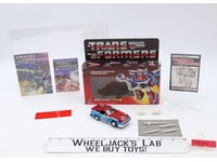 Smokescreen W/ BOX 100% Complete 1985 Vintage Hasbro G1 Transformers Action Fig