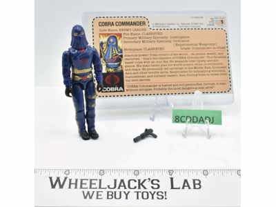 Cobra Commander V2 100% Complete G.I. Joe 1984 Hasbro Vintage Figure MAIL AWAY