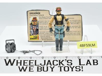 Torch V1 100% Complete GI Joe 1985 Hasbro Vintage Action Figure