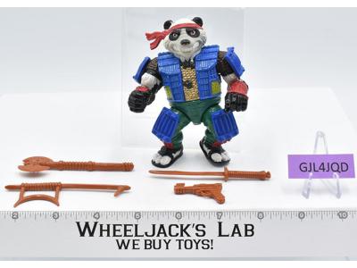 Panda Khan 100% Complete Teenage Mutant Ninja Turtles 1990 Playmates Figure