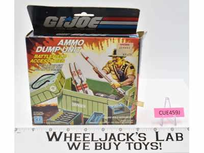 Ammo Dump Unit W/Box Complete GI Joe 1985 Action War Hasbro Vintage